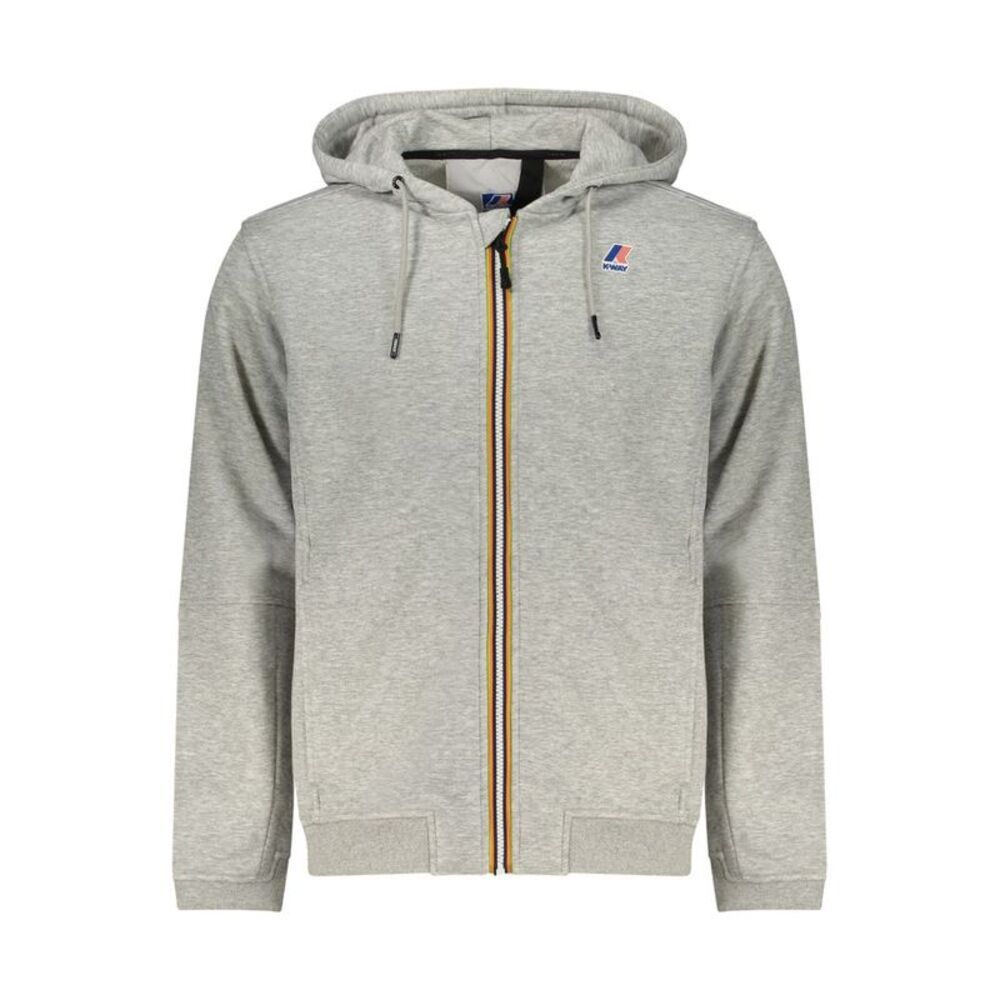 K-WAY Gray Polyester Men Men's Sweatshirt